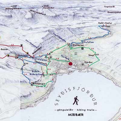 Wandertafeln vor Ort: Spontane Planung der nächsten Wanderung